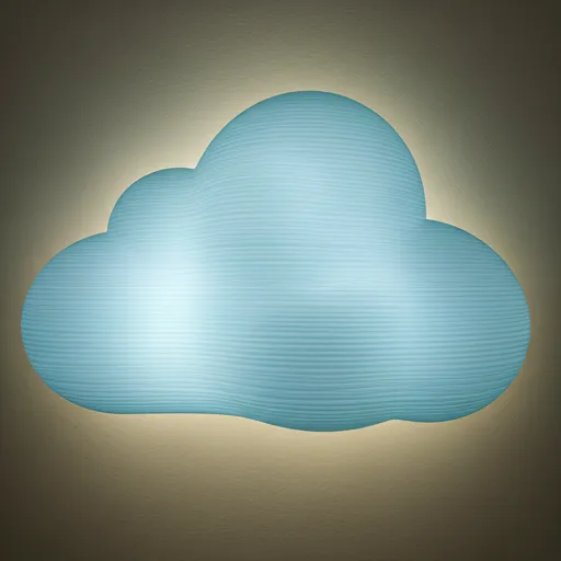 Cloud Sconce